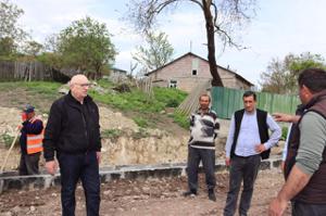 ადიგენში საგზაო ინფრასტუქტურის მოწესრიგების მიზნით პროექტების განხორციელება დაიწყო