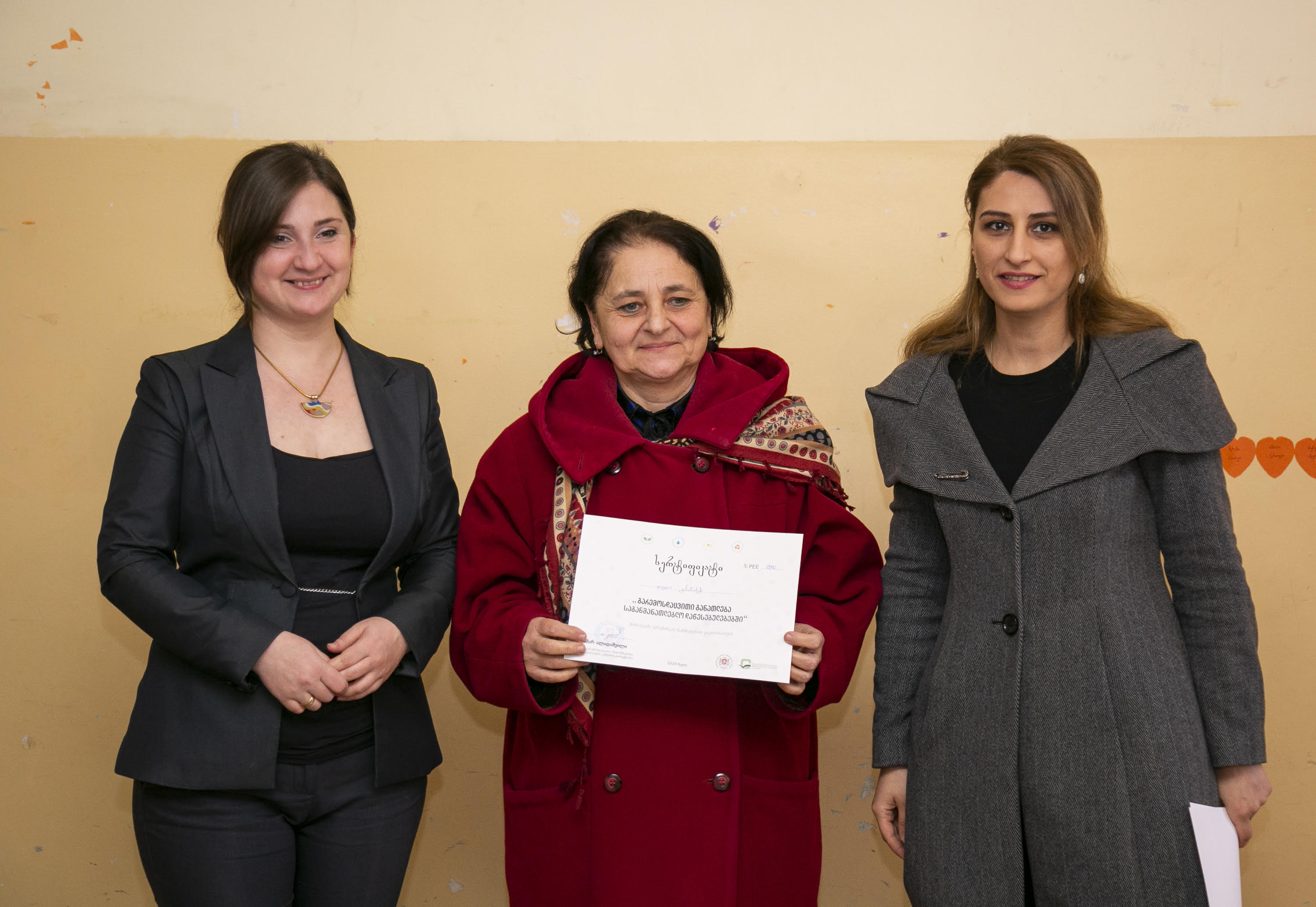 საოკუპაციო ხაზთან მდებარე სოფელ დიცში ტრენინგები ჩატარდა