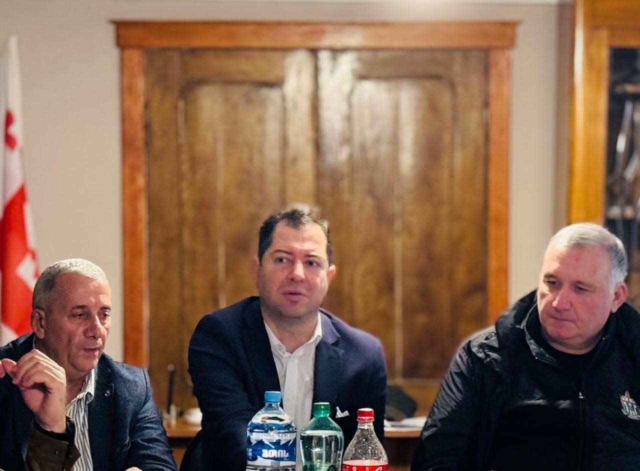 დავით ფაცაცია აფხაზეთიდან დევნილ ომის ვეტერანებს შეხვდა