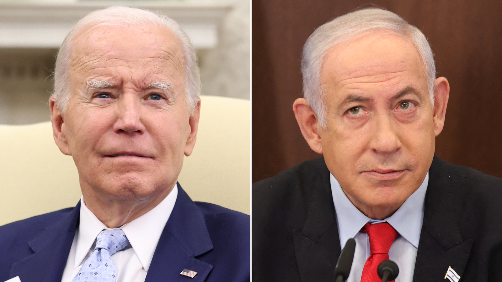 Israeli Prime Minister Netanyahu spoke with US President Biden on Wednesday