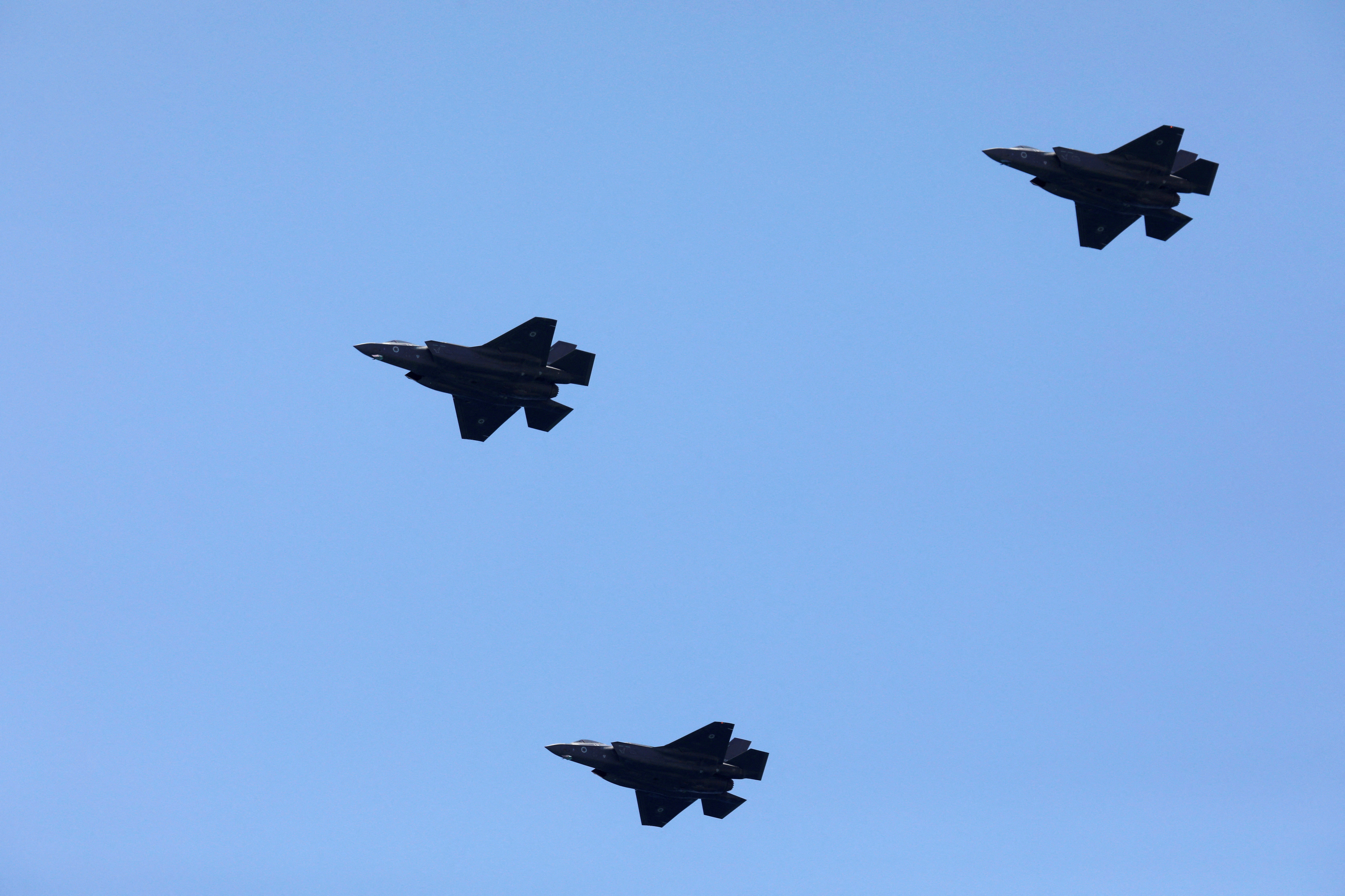 Israel carrying out deadly strikes in Syria, military sources say