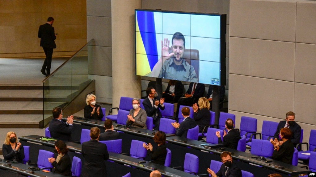 ზელენსკიმ გერმანიას მეტი დახმარება სთხოვა