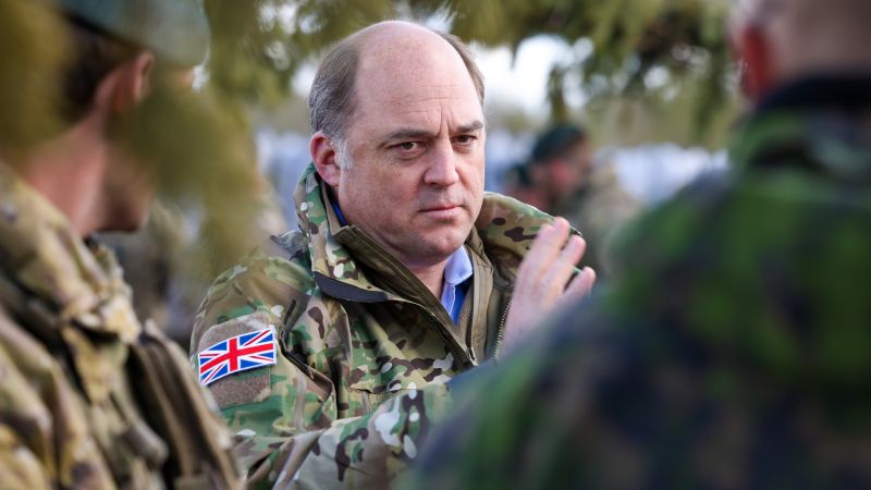 'I think he is not going to stop': UK defence secretary on Putin's war