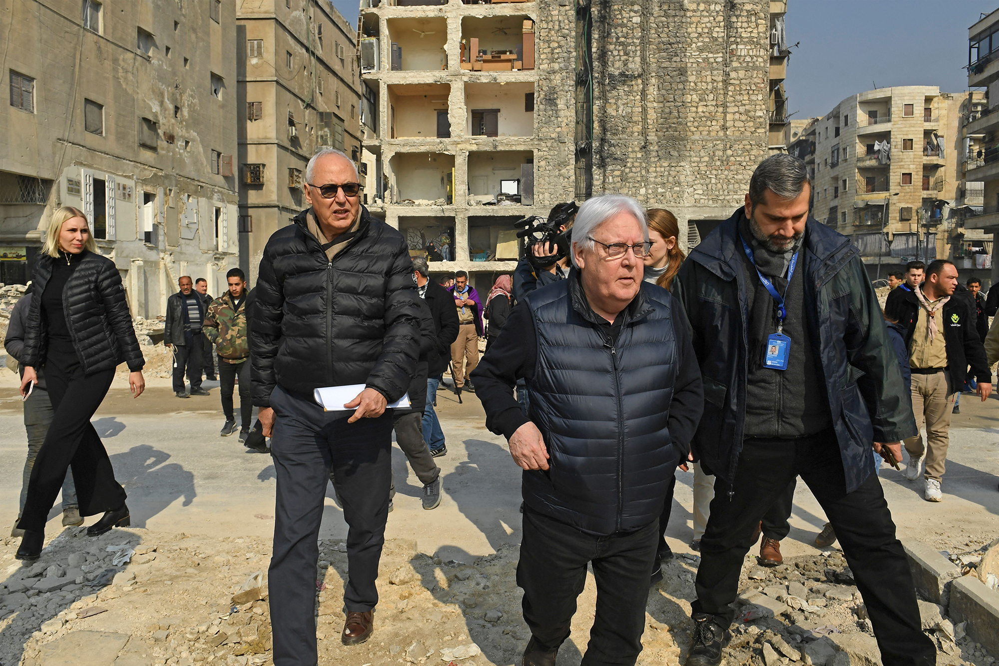 Syria's al-Assad agrees to open 2 border crossings for quake aid, UN says