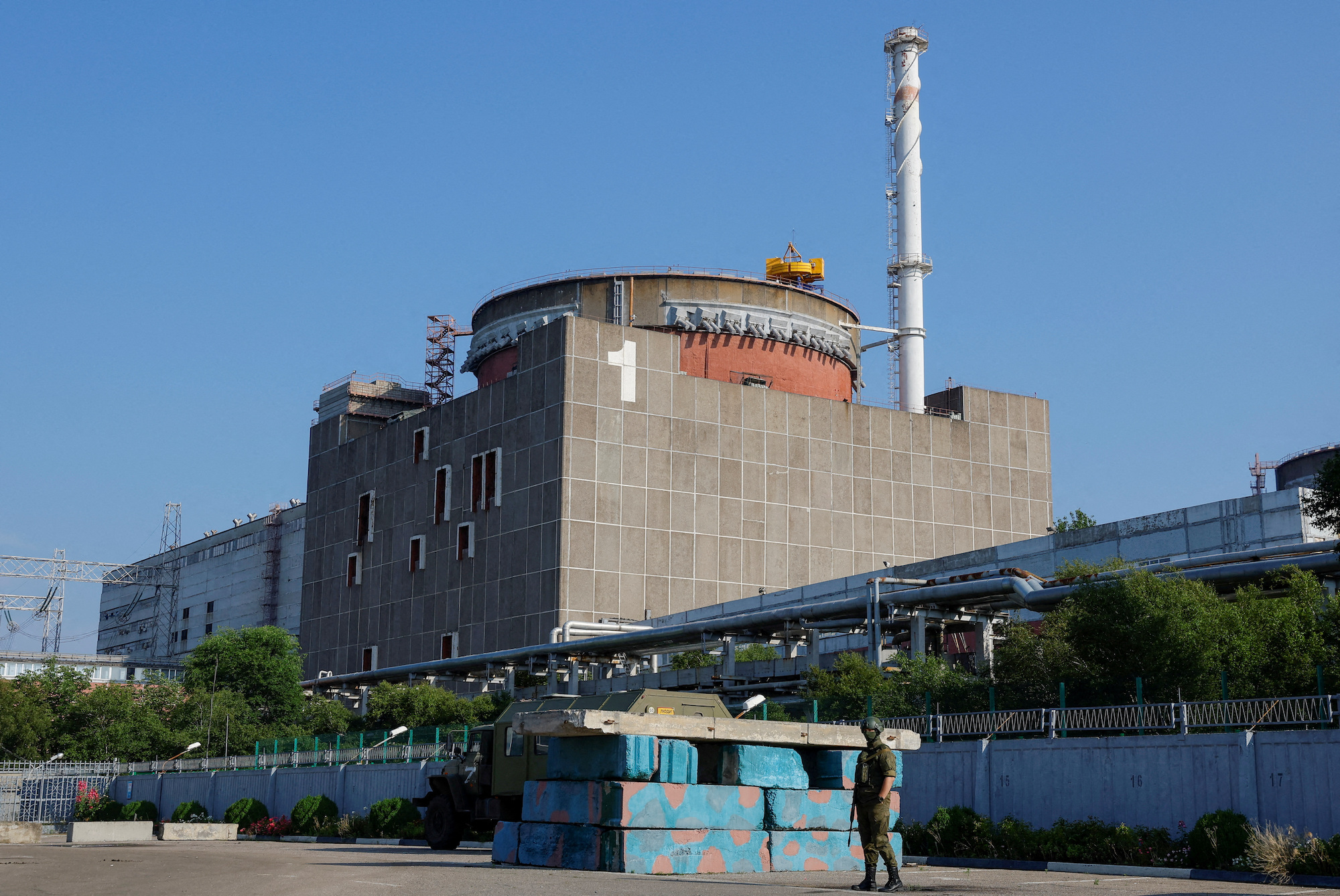 Russia is "only source of danger" to Zaporizhzhia nuclear plant, Zelensky says