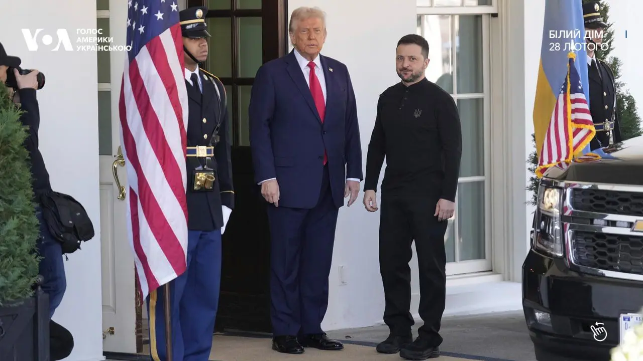В Белом доме проходит встреча Трампа и Зеленского