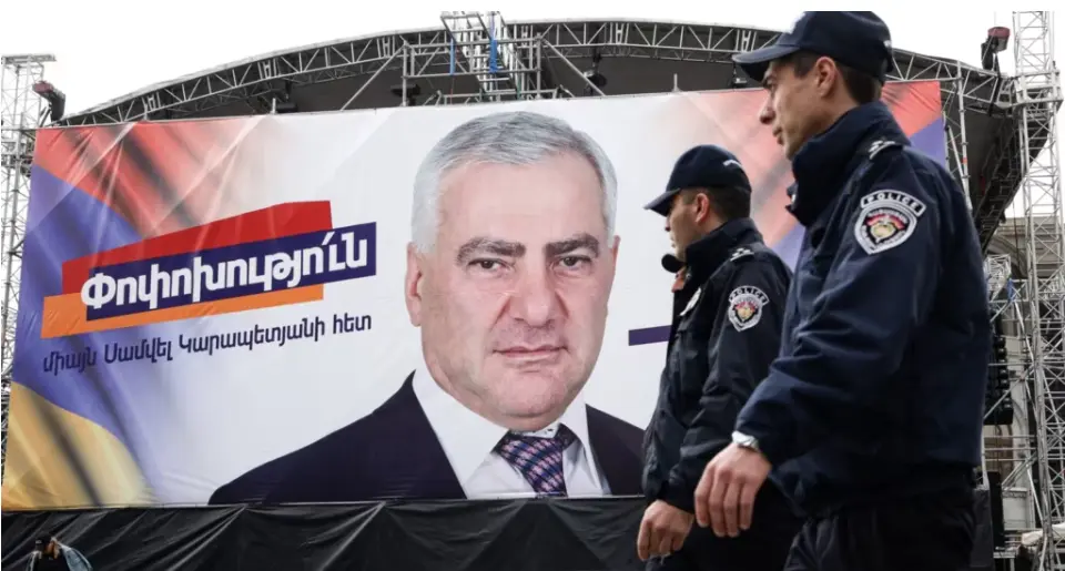 В Армении 14 членов оппозиционной партии задержали по обвинению в подкупе избирателей