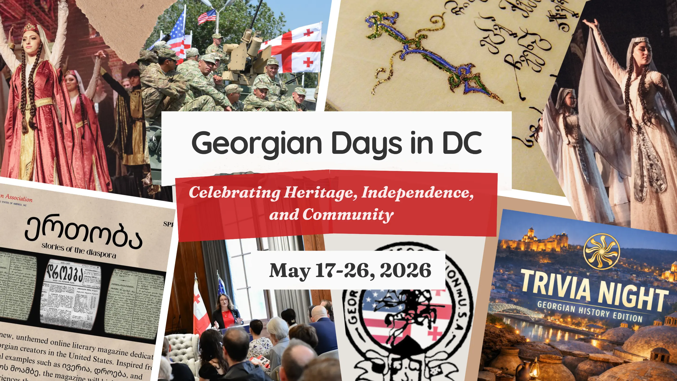 Georgian Days in DC - A Cultural Week Celebrating Georgian Independence, Heritage, and Community