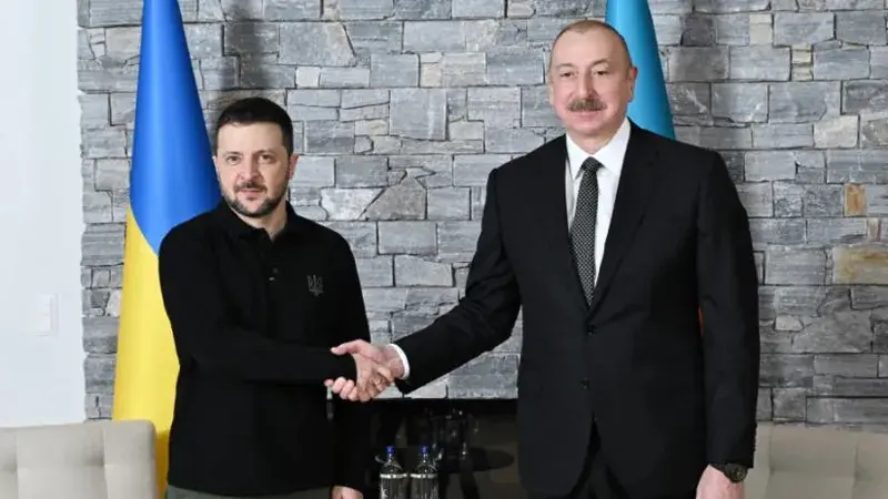 ვოლოდიმირ ზელენსკიმ და ილჰამ ალიევმა სატელეფონო საუბარი გამართეს