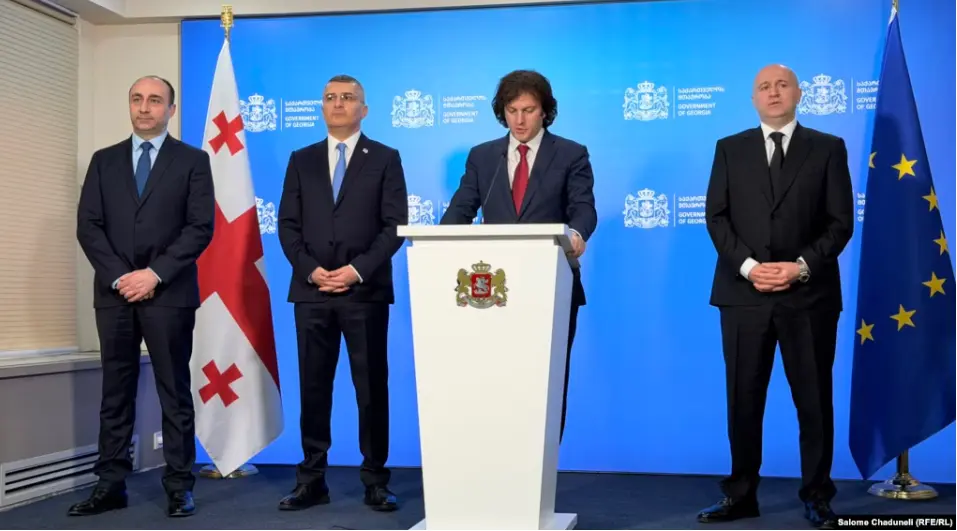 Кобахидзе объявил о перестановках в силовом блоке правительства