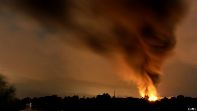 В Германии произошел взрыв на химическом заводе, 14 пострадавших