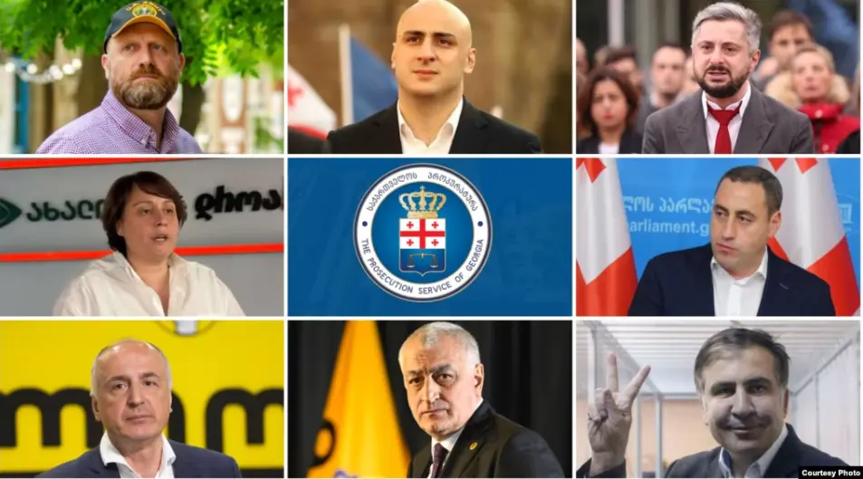 В Грузии начато уголовное преследование восьми оппозиционеров по статьям о саботаже и призывах к свержению власти