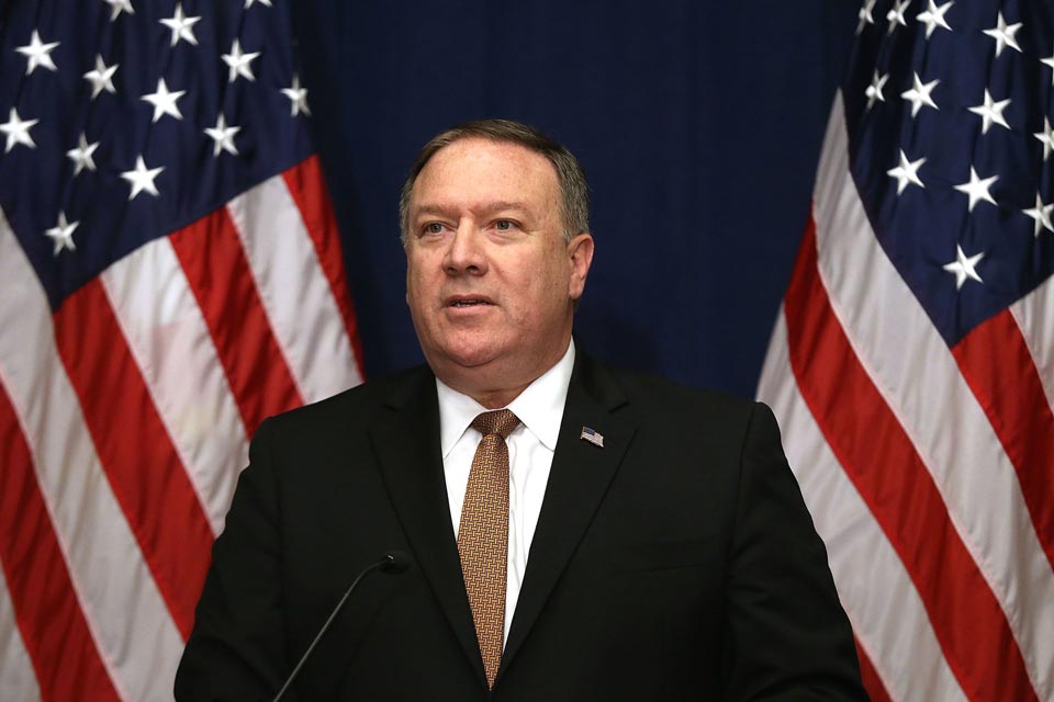 Госсекретарь США Майк Помпео посетит Грузию 17-18 ноября