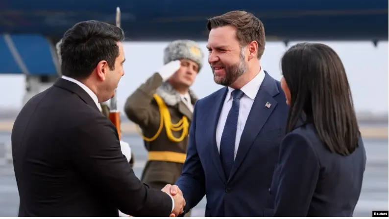 Вице-президент США Джей Ди Вэнс прибыл в Армению