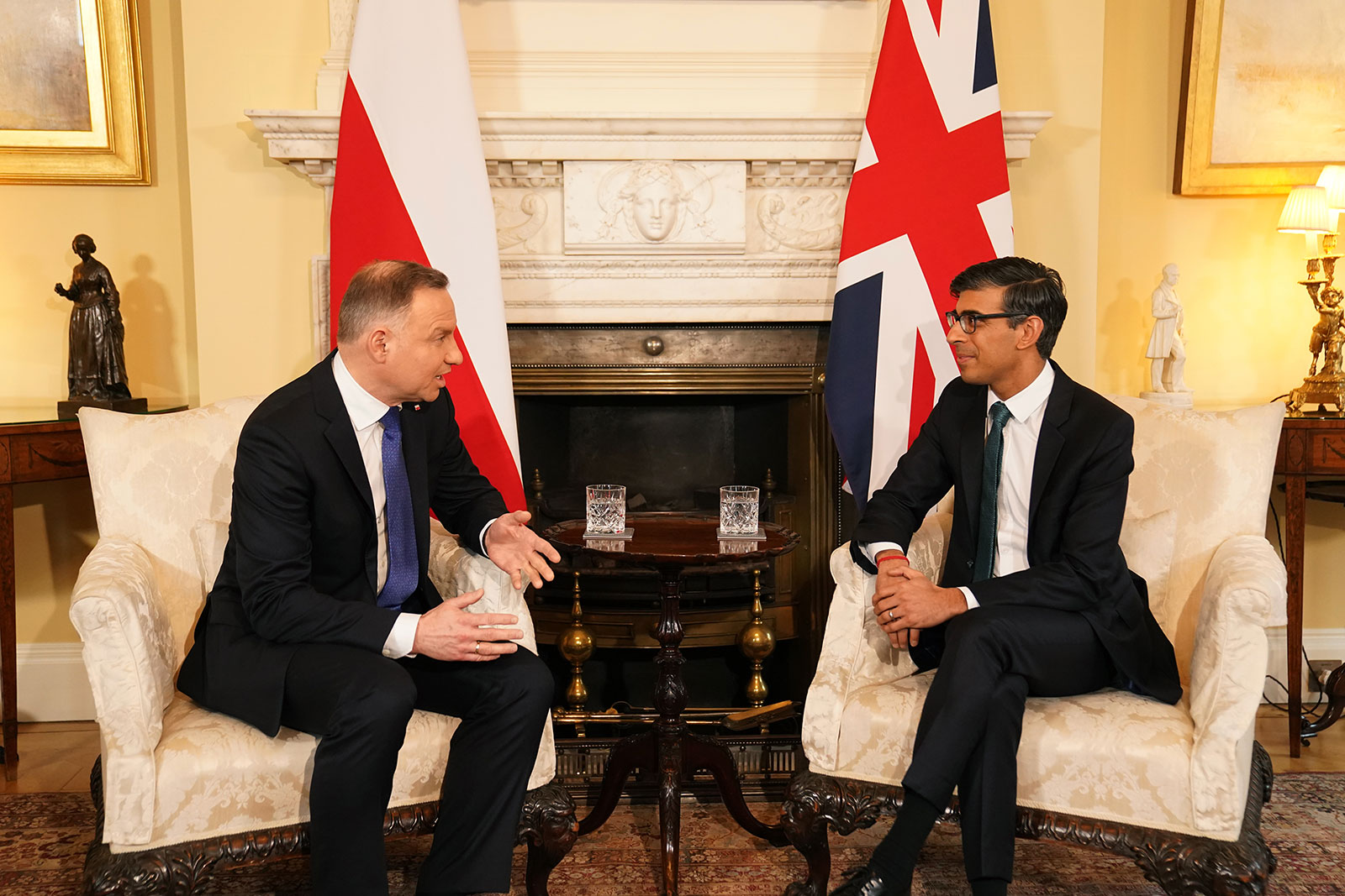 UK and Polish leaders agree support for Ukraine must be “accelerated"
