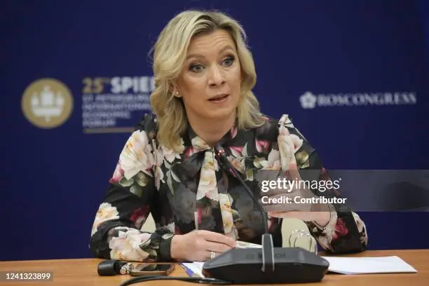 Захарова прокомментировала фейковое «заявление» Санду о Грузии