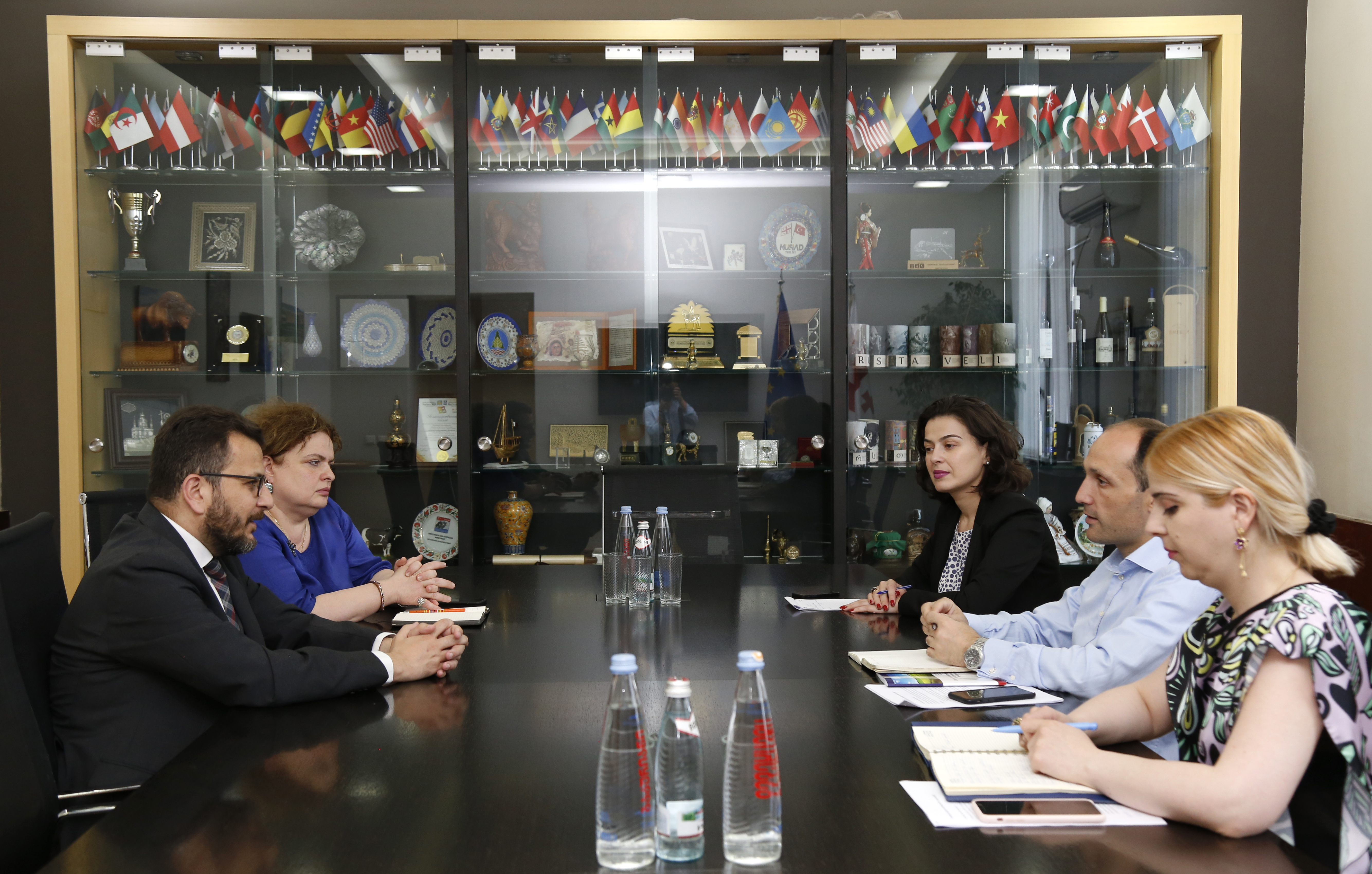 ლევან დავითაშვილი IFAD-ის პროგრამების ხელმძღვანელს შეხვდა