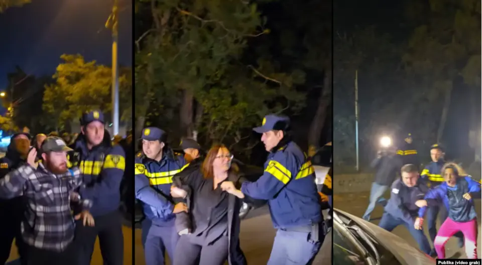 На акции в Тбилиси задержали 13 человек