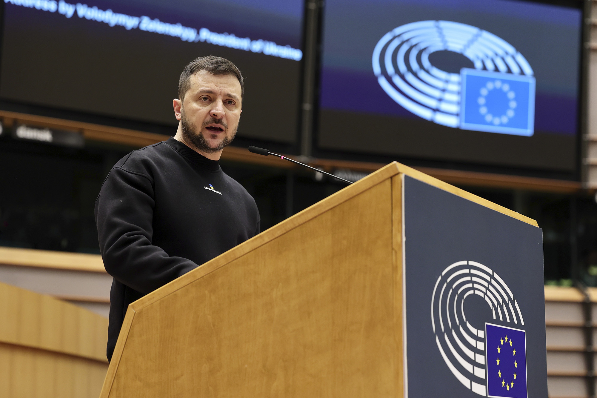 "For Ukraine, it's a way home": Zelensky pushes for EU membership