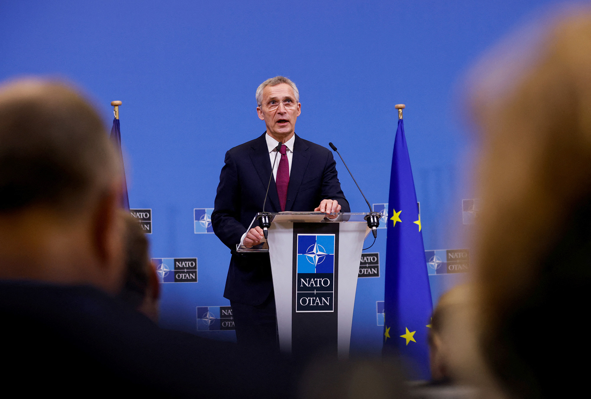 NATO secretary general says Putin is "preparing for more war"