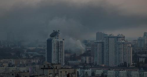 Russia launches missiles at Kyiv