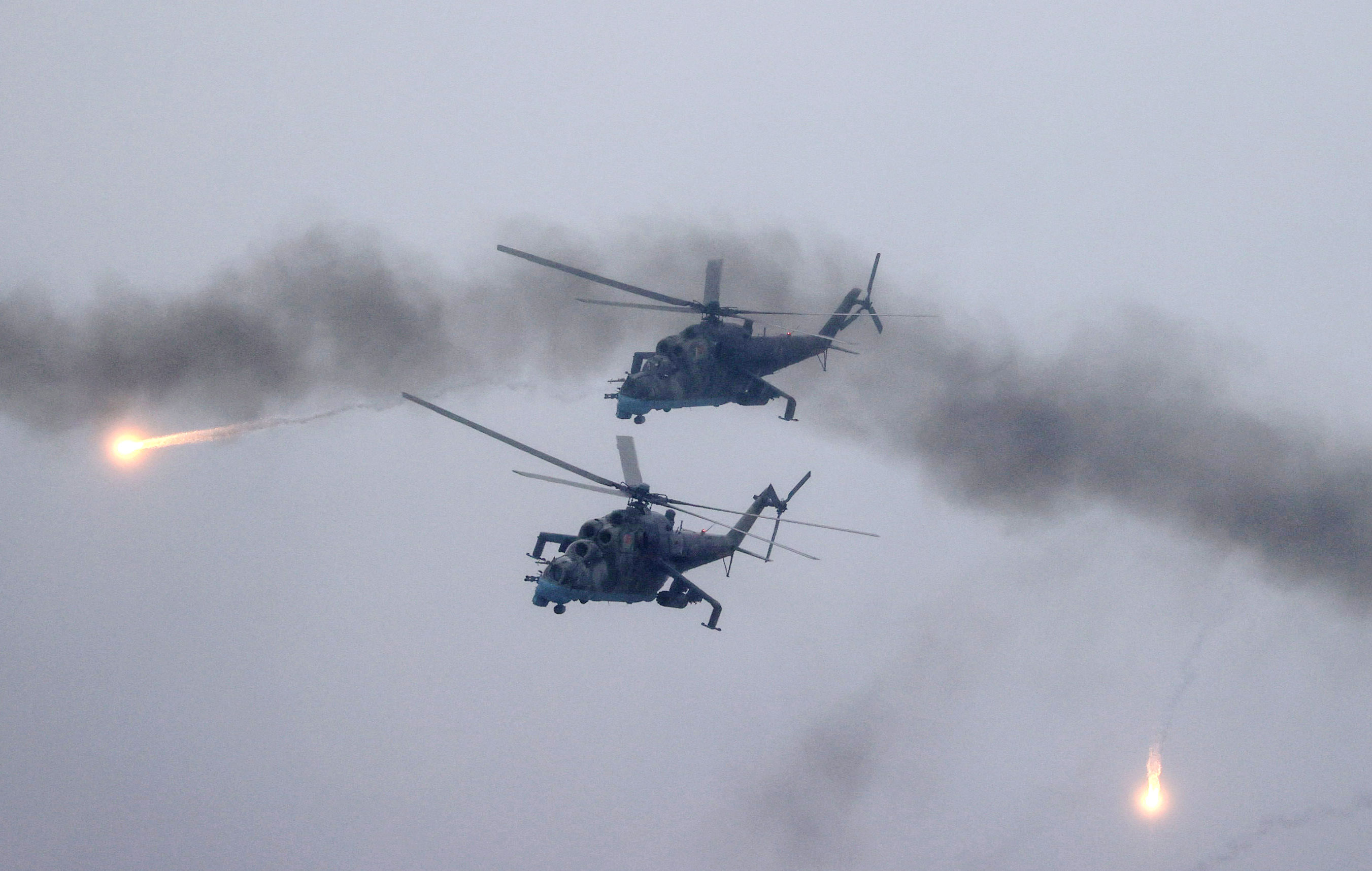 Russia and Belarus will hold joint air force exercises starting Jan. 16