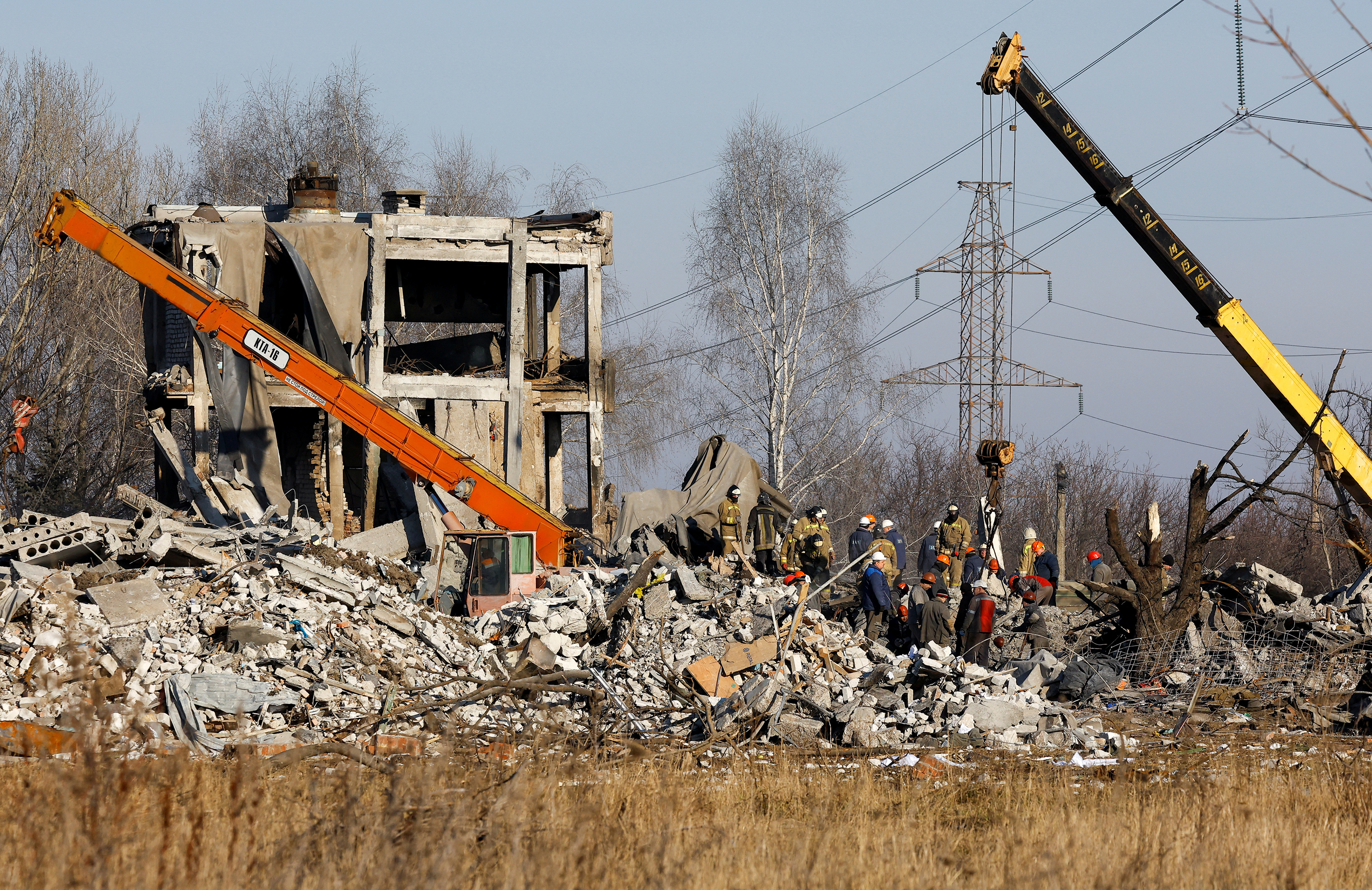 Russia updates toll on number of service members killed in New Year's Day strike