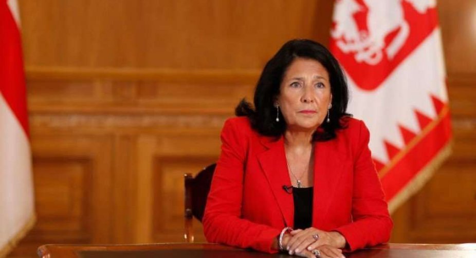 Georgian President condemns Russian atrocities in Izium