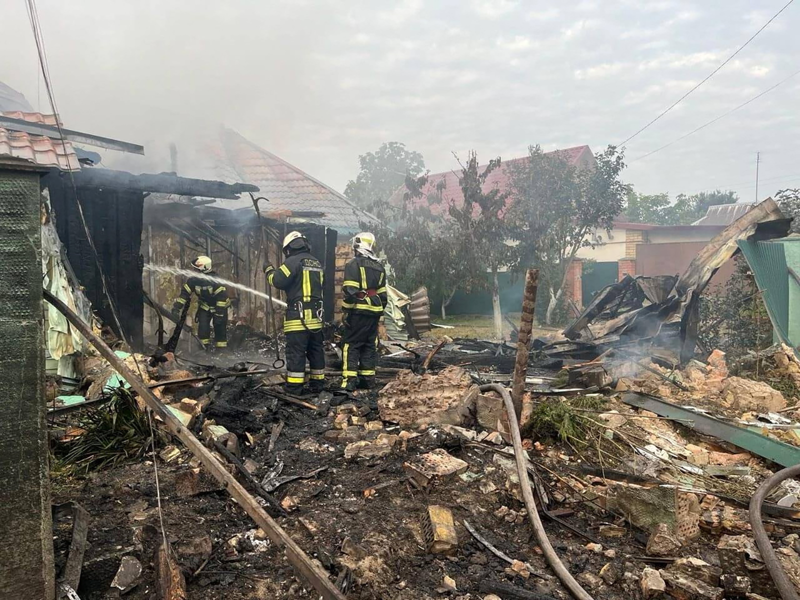 Russia launched a "massive" attack on Kyiv overnight, official says