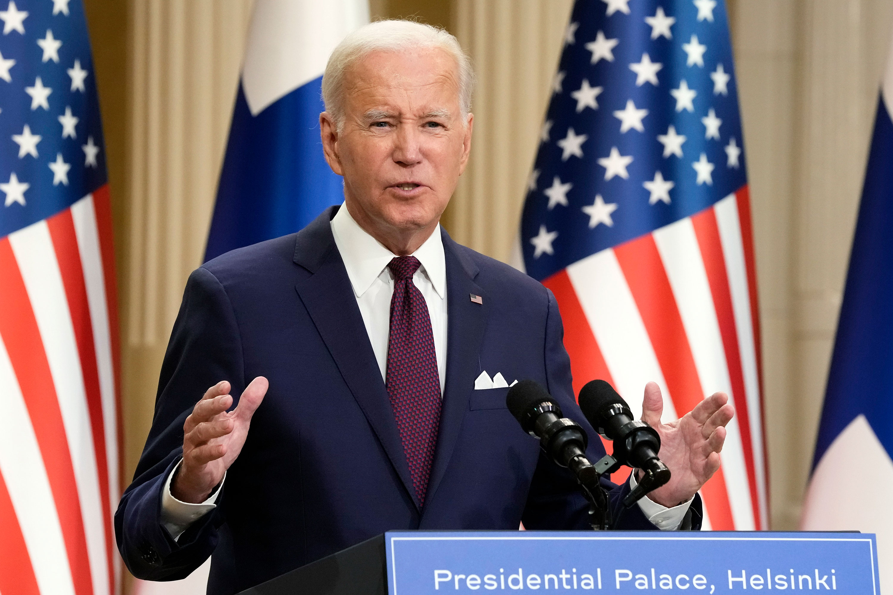 Biden: Putin has "already lost" the war in Ukraine
