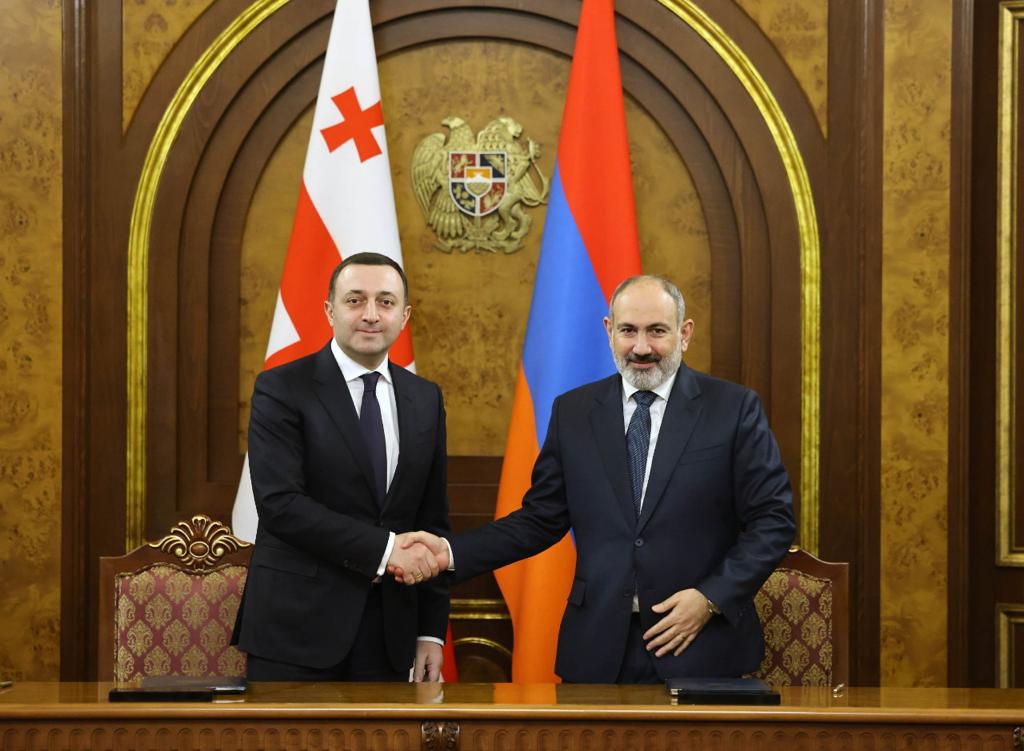 Garibashvili - Regional peace initiatives and other bilateral programs were discussed at a meeting with Pashinyan