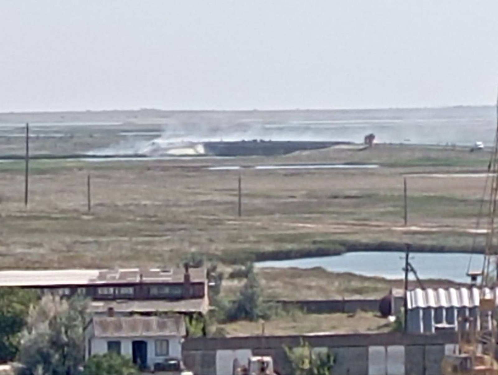 Ukraine's military confirms striking key Russian routes to Crimea