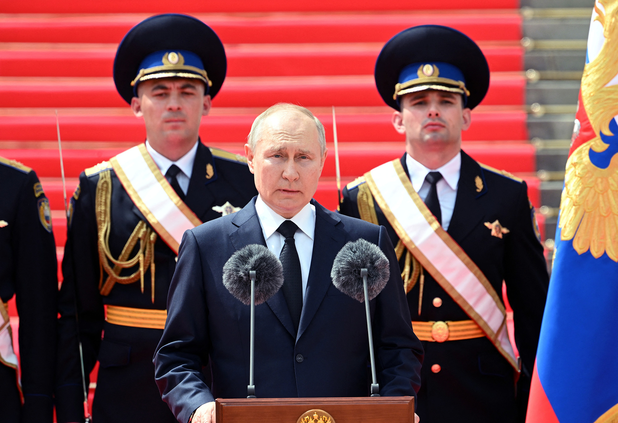 Putin says Wagner Group "simply does not exist"