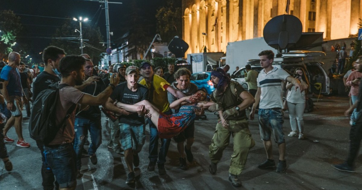 20–21 ივნისის მოვლენებთან დაკავშირებით აქციის ოთხი მონაწილე დააკავეს
