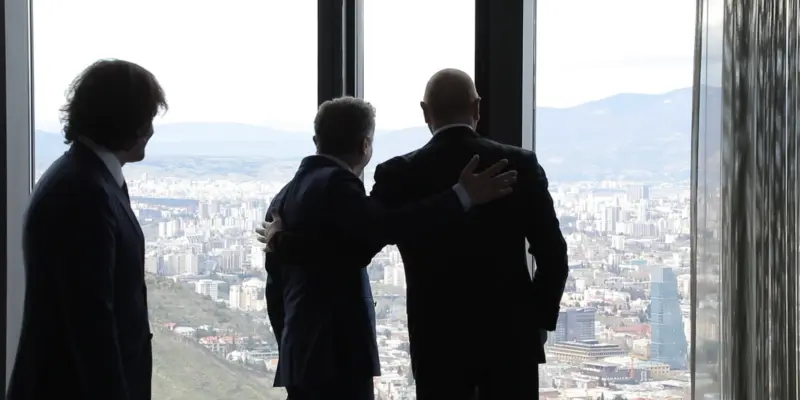 Иванишвили обсудил с Алиевым партнерство в энергетическом секторе и логистике