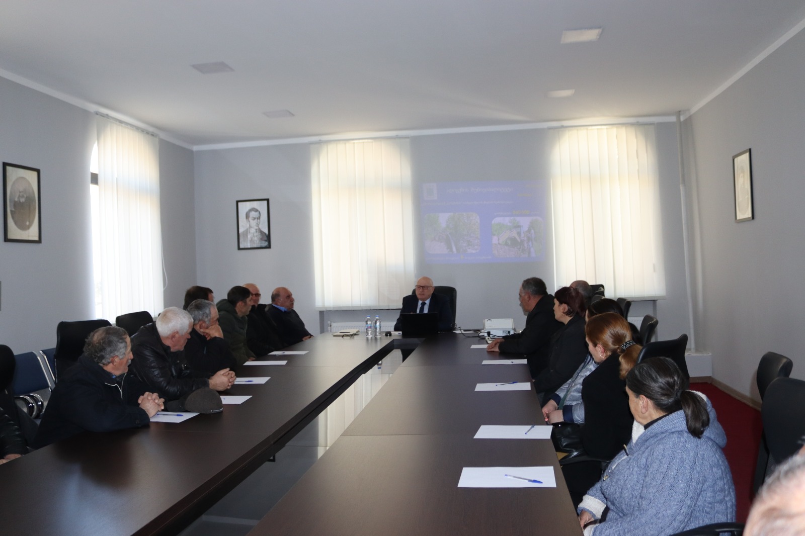 ადიგენის მერმა 2023 წლის ანგარიში წარადგინა