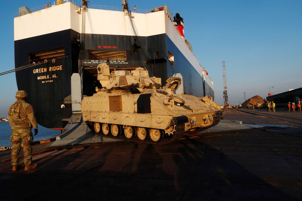 US considering sending Bradley armoured vehicles to Ukraine