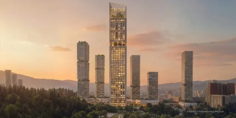 Эрик Трамп показал рендер будущего небоскреба Trump Tower Tbilisi