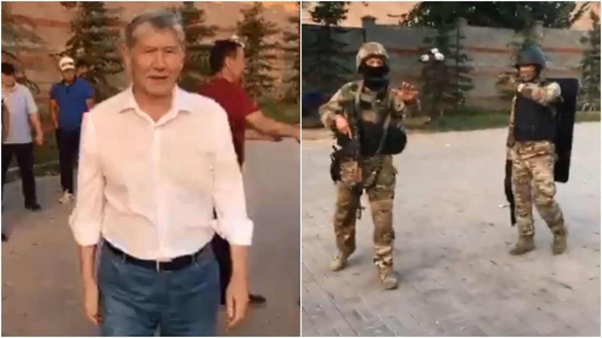ყირგიზეთის ყოფილი პრეზიდენტი ალმაზბეკ ატამბაევი დააკავეს (ვიდეო)