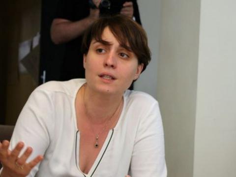 ელენე ხოშტარიამ საპატიმროში ირაკლი ოქრუაშვილი მოინახულა