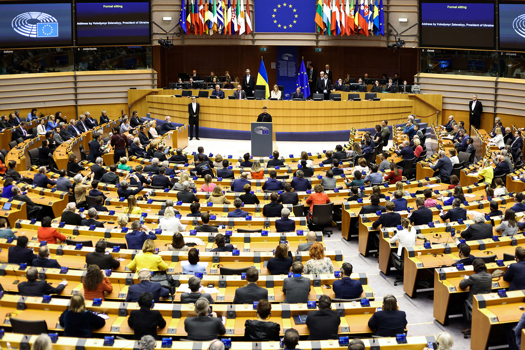 Zelensky says Russia wants to destroy European way of life