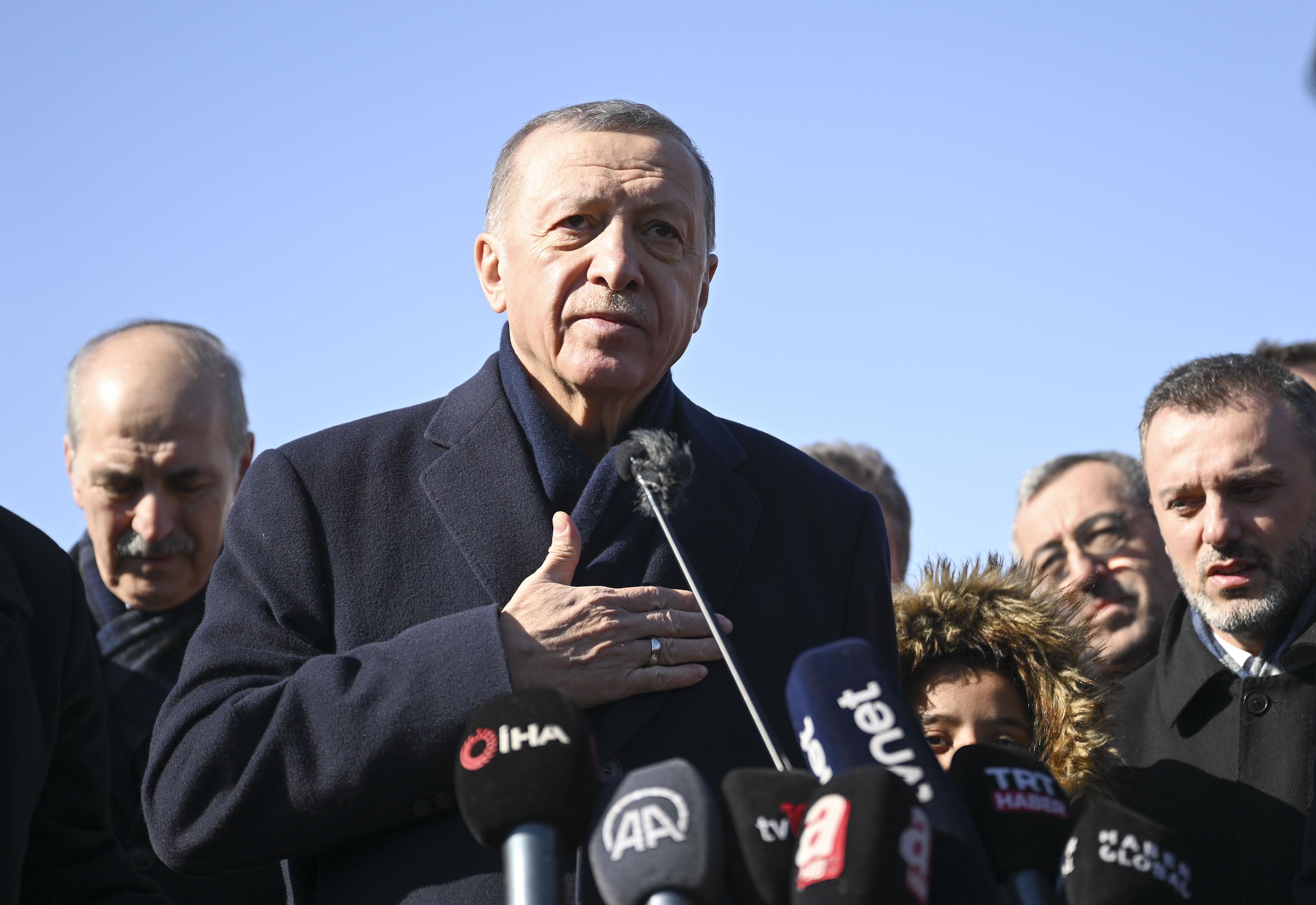 Turkey aims to rebuild Kahramanmaras "in one year," Erdogan says