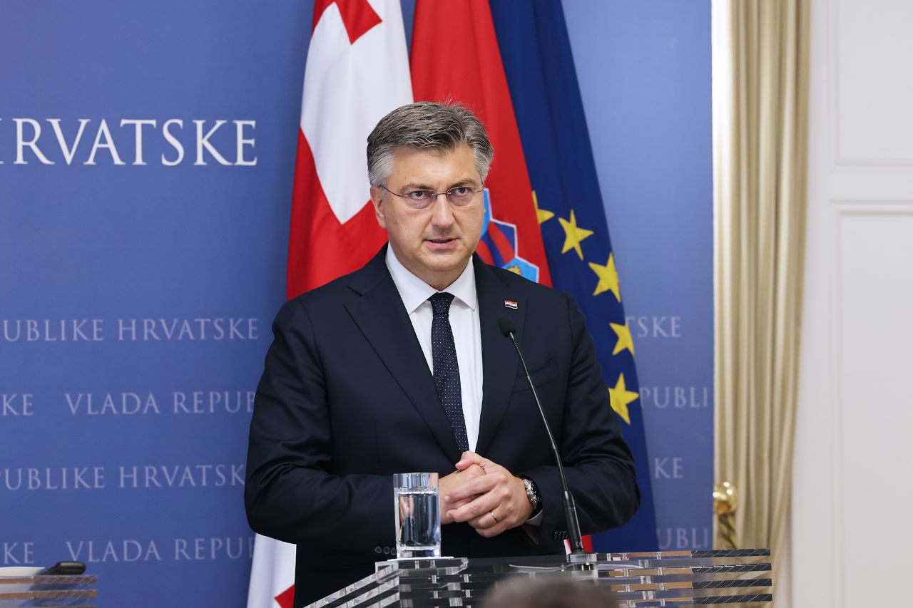 Croatia supports Georgia's aspirations to join EU, NATO
