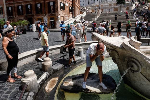Heatwave continuing in southern Europe
