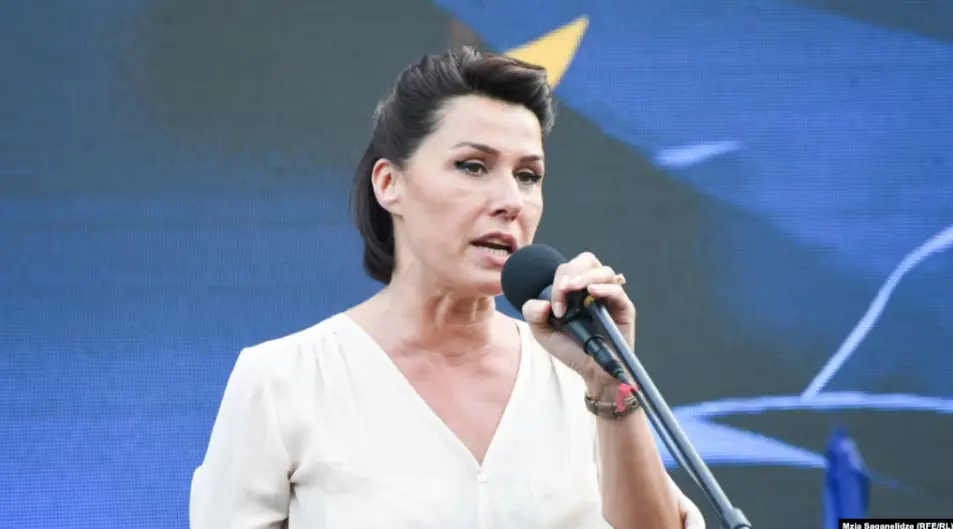 Грузинская телеведущая Эка Мишвеладзе идет в политику