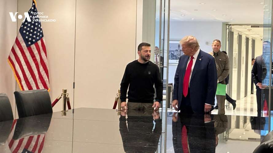 Трамп на встрече с Зеленским: я буду работать и с Украиной, и с Россией