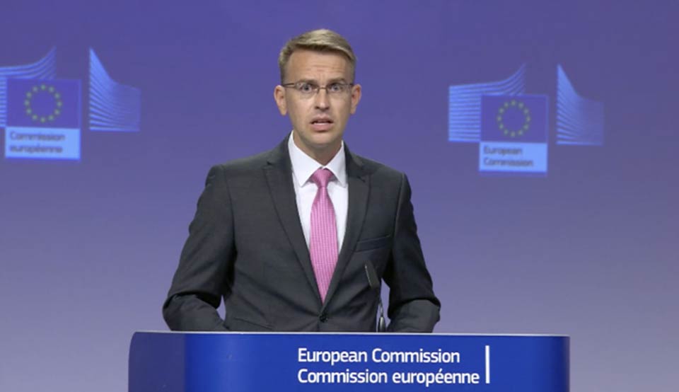 ევროკომისიის პრეს–სპიკერი:  კანონის მიღება უარყოფითად იმოქმედებს საქართველოს პროგრესზე ევროკავშირის გზაზე