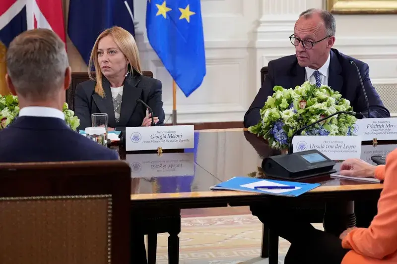 ფრიდრიხ მერცი: ყველას გვსურს ცეცხლის შეწყვეტის შესახებ შეთანხმება - მოდით, ამაზე ვიმუშაოთ და ვეცადოთ რუსეთზე ზეწოლა მოვახდინოთ