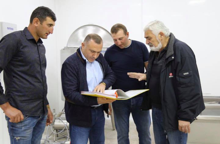 ნინოწმინდის მუნიციპალიტეტში რძის გადამმუშავებელი 3 კოოპერაციული საწარმო აღიჭურვა