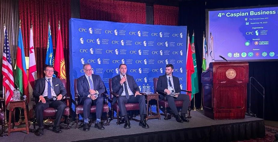 კასპიის ბიზნეს ფორუმზე შავი ზღვის წყალქვეშა კაბელის პროექტი განიხილეს